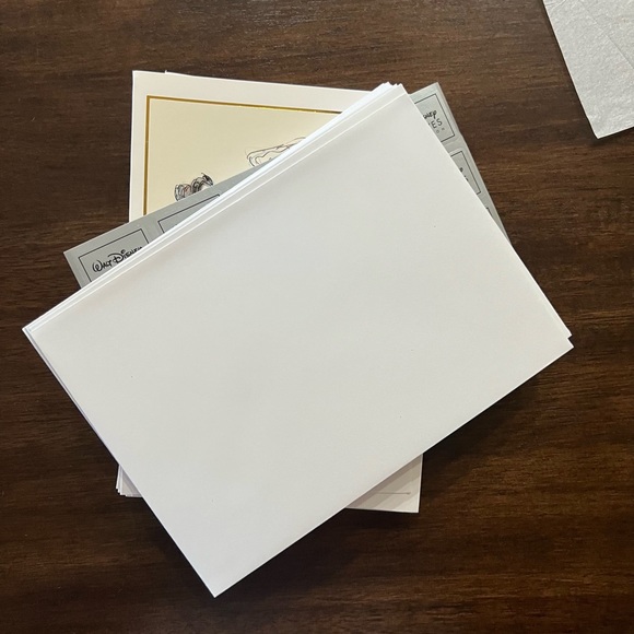 Walt Disney Archives Collection Beauty and The Beast Notecard Set - Picture 10 of 10